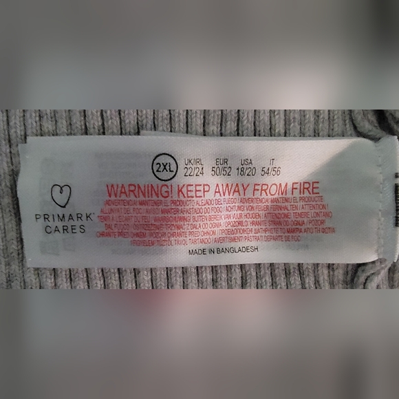 Grey ribbed button cardigan - Picture 5 of 10